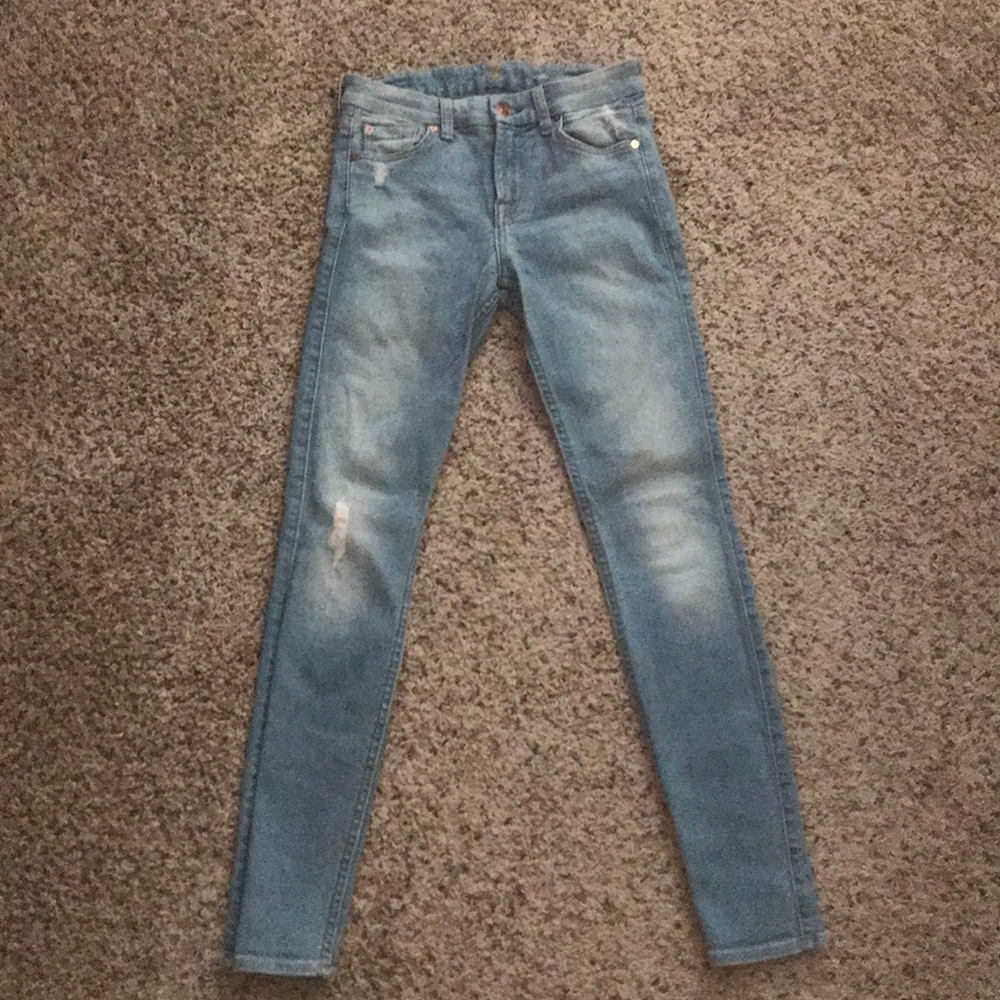 Sold 7 for all mankind the skinny style size 26.